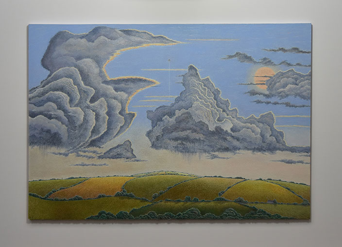 Skyscape over North Cornwall II by Brian Hanscomb